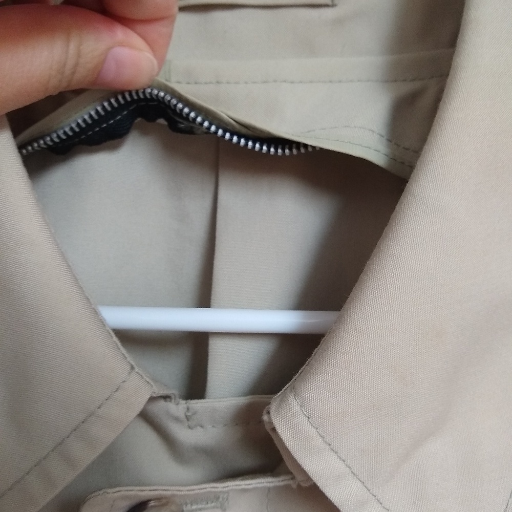 Trench Coat Men's London Fog Size 42 Long Classic - Picture 10 of 15
